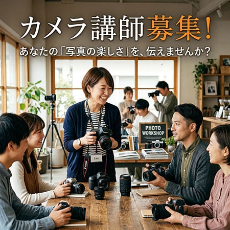 カメラ講師募集(愛知・名古屋)