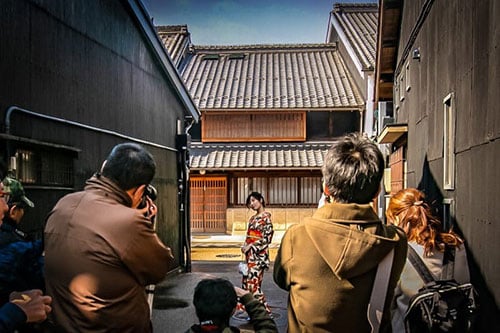 川原町モデル撮影会